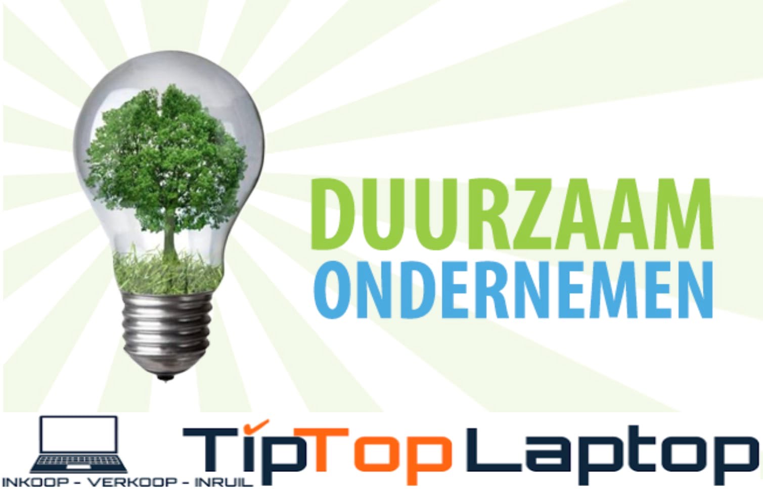 duurzaam ondernemen door refurbished laptops te kopen
