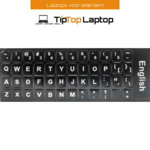 U.S. QWERTY toetsenbord stickers (English)