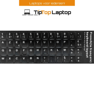 Frans/ Belgische AZERTY toetsenbord stickers (French/ le français)
