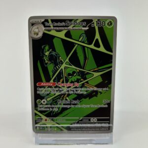 Team Rocket’s Spidops 187/182 Illustration Rare Scarlet & Violet Destined Rivals