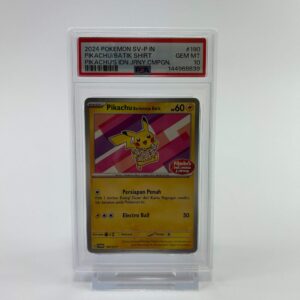 PSA 10 Pikachu Batik Shirt 190/SV-P Pikachu’s Indonesia Journey Promo GEM MINT